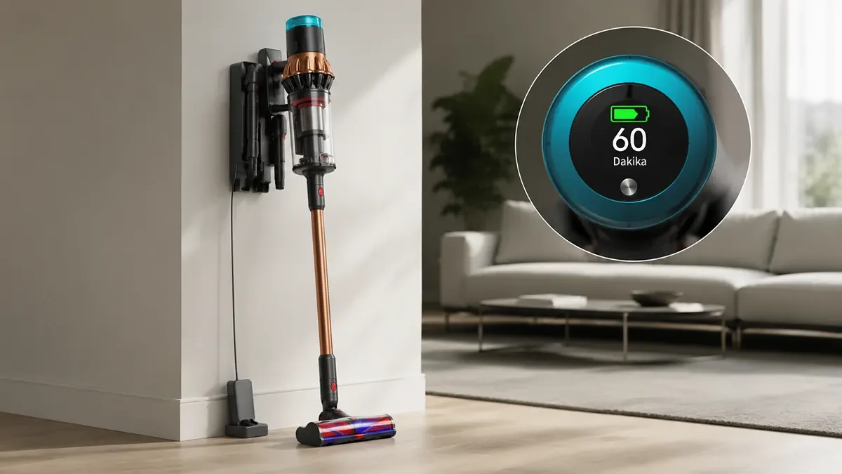 Dyson V16 Piston Animal - Batarya ve kullanım süresi 