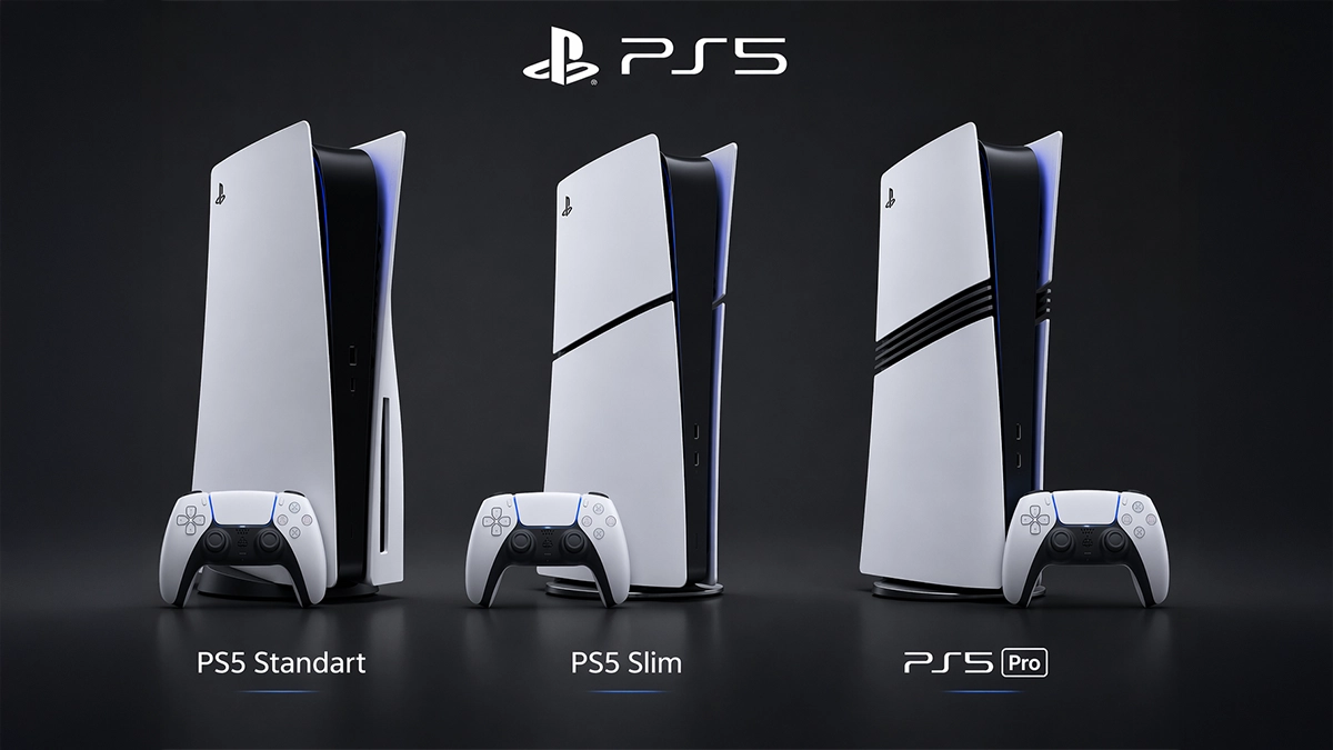 PlayStation 5 vs PS5 Pro vs PS5 Slim