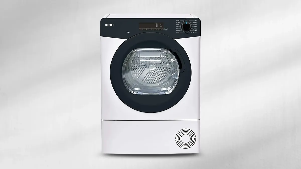 KOENIC KTD 10315 E E Enerji Sınıfı 15 Programlı 10 Kg Isı Pompalı Kurutma Makinesi