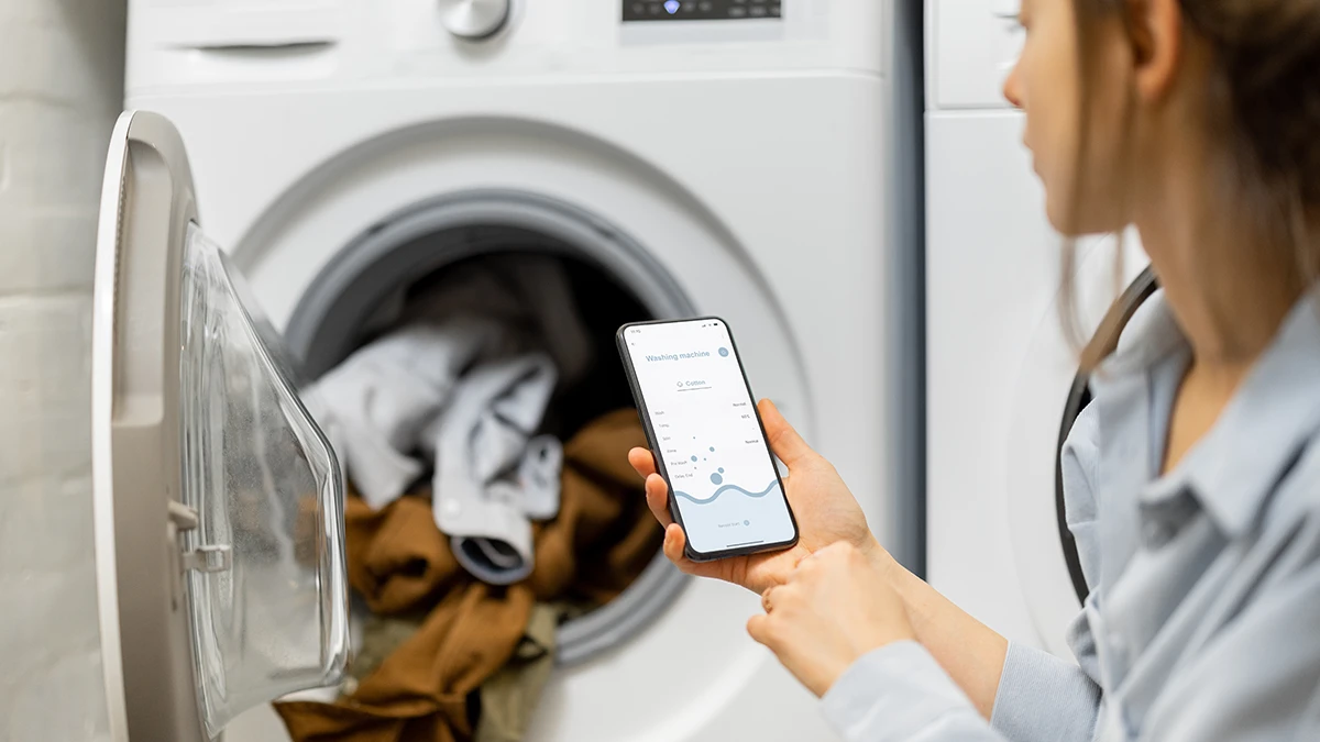 Çamaşır makinelerinde akıllı özellikler