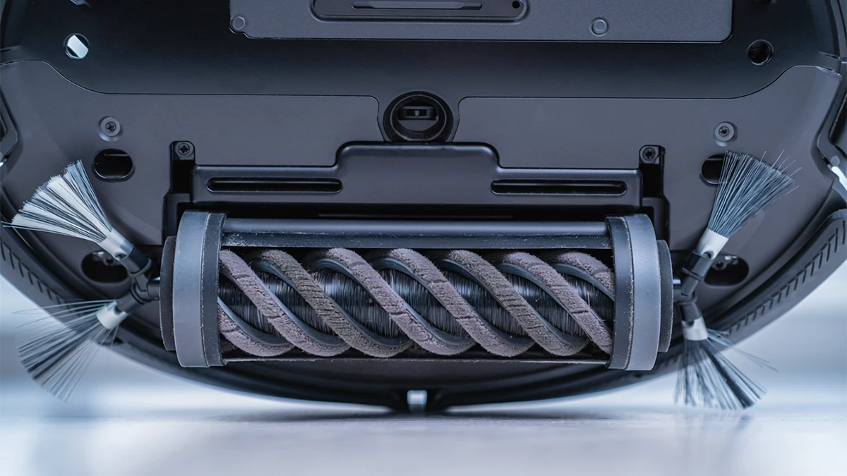 Robot süpürge fırça sistemi ve sayısı