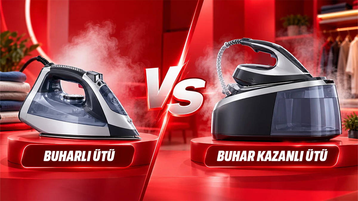 Buharlı ütü vs buhar kazanlı ütü
