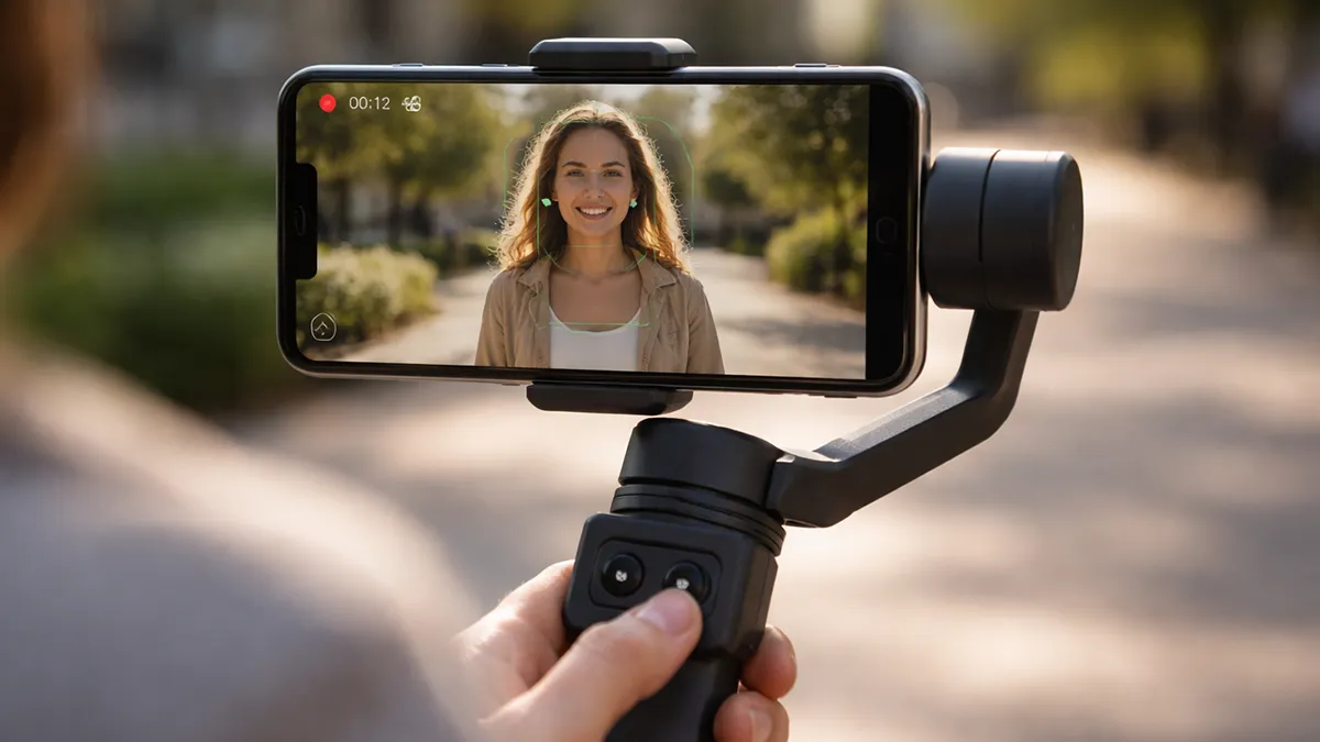 Video çekiminde gimbal kullanımı