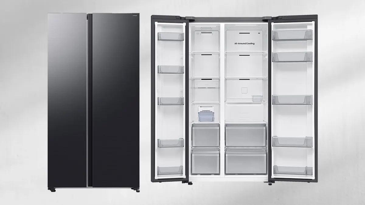 Samsung RS70F65QEF 655 L Çift Kapılı Gardırop Tipi Buzdolabı