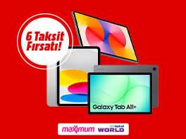 Tabletlerde 6 Taksit