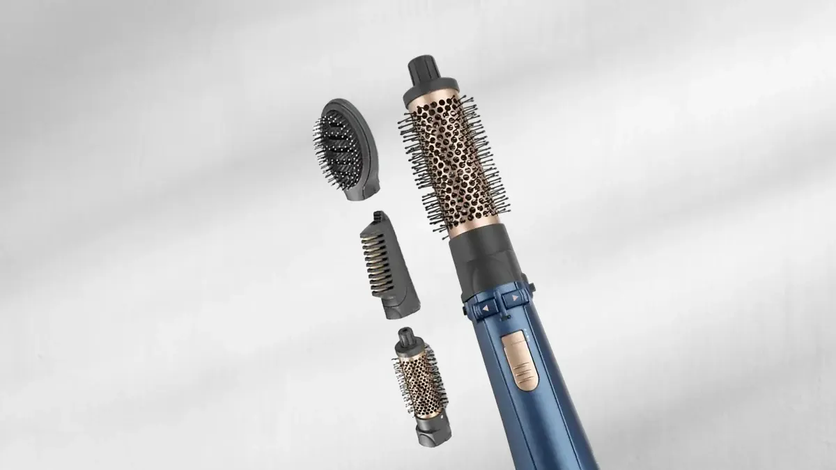 BaByliss AS965E StylePro 1000W Döner Başlıklı Hava Üflemeli Saç Şekillendirici Seti