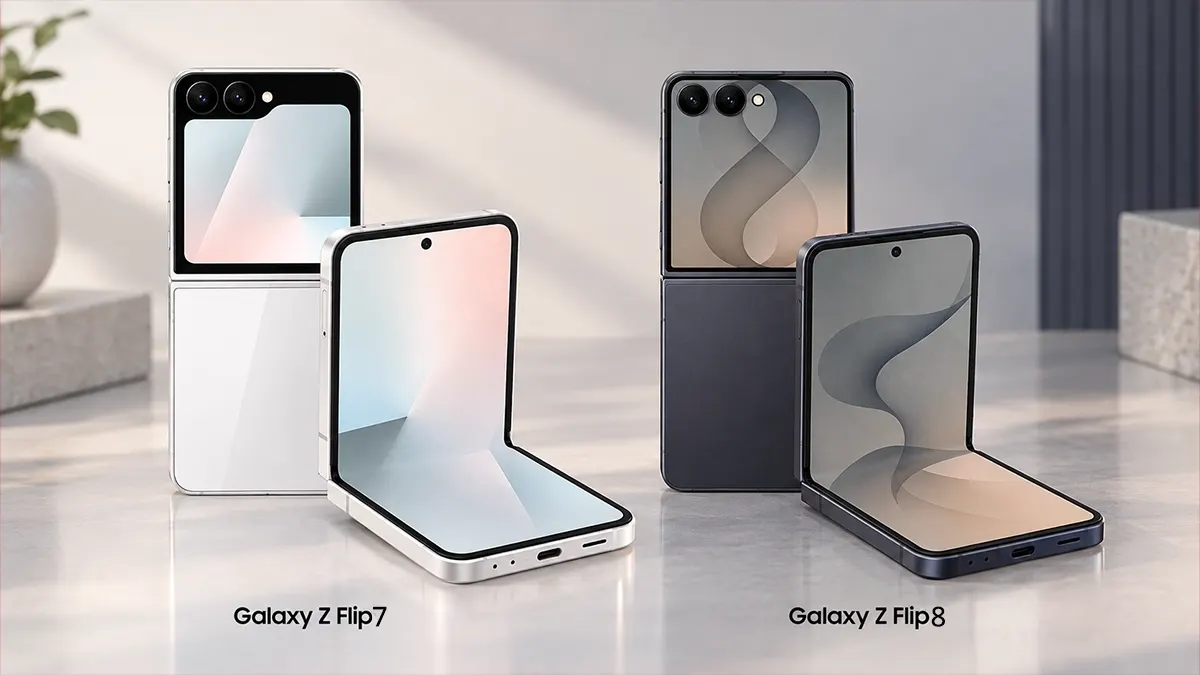 Samsung Galaxy Z Flip7 ile Z Flip8 karşılaştırma