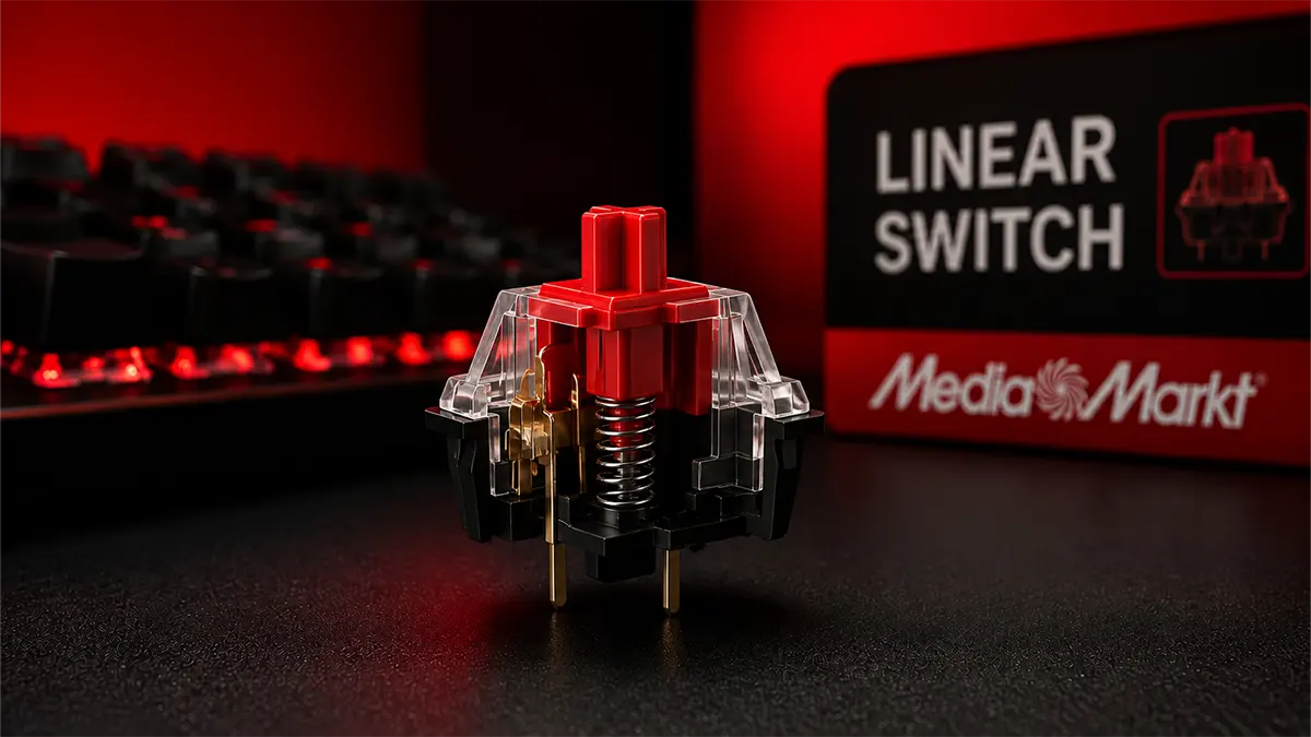 Linear switch klavye