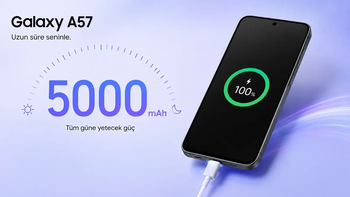 Samsung Galaxy A57 Batarya