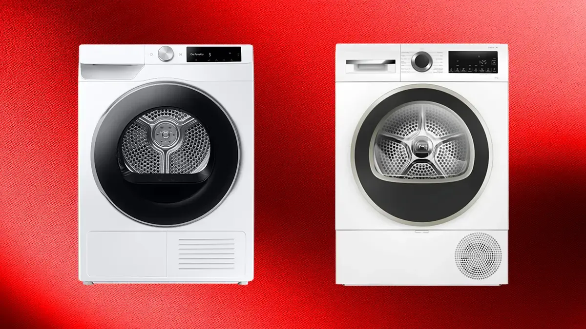 Isı pompalı kurutma makinesi ve yoğuşmalı kurutma makinesi yan yana