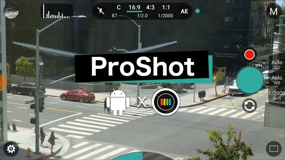 Telefonlar için ProShot profesyonel kamera uygulaması