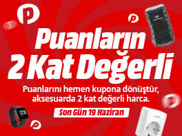 Puanların Aksesuarlarda 2 Kat Değerli