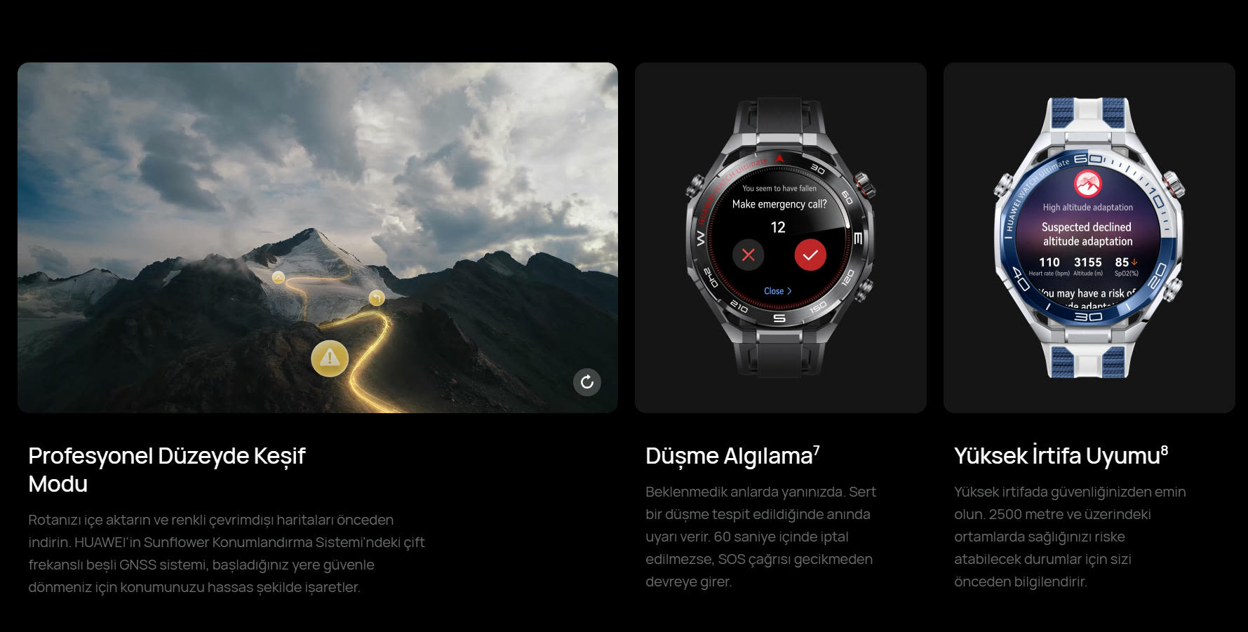 HUAWEI Watch Ultimate 2 Akıllı Saat Mavi Fiyat & Özellik | MediaMarkt