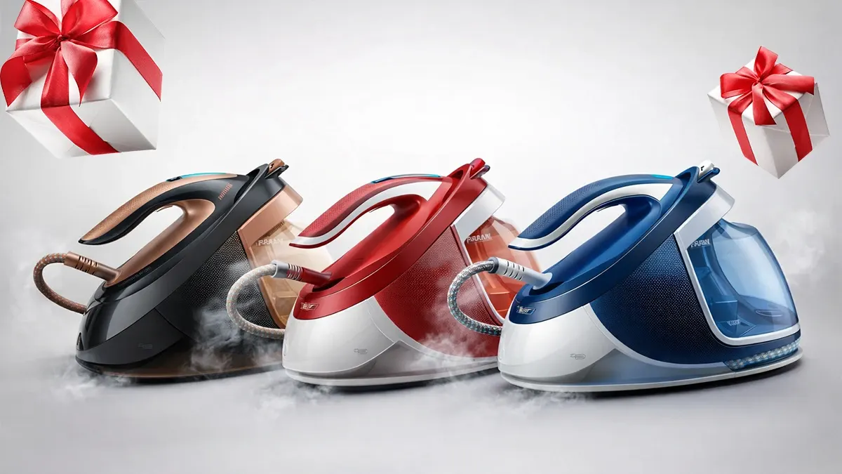 Buhar kazanlı ütü