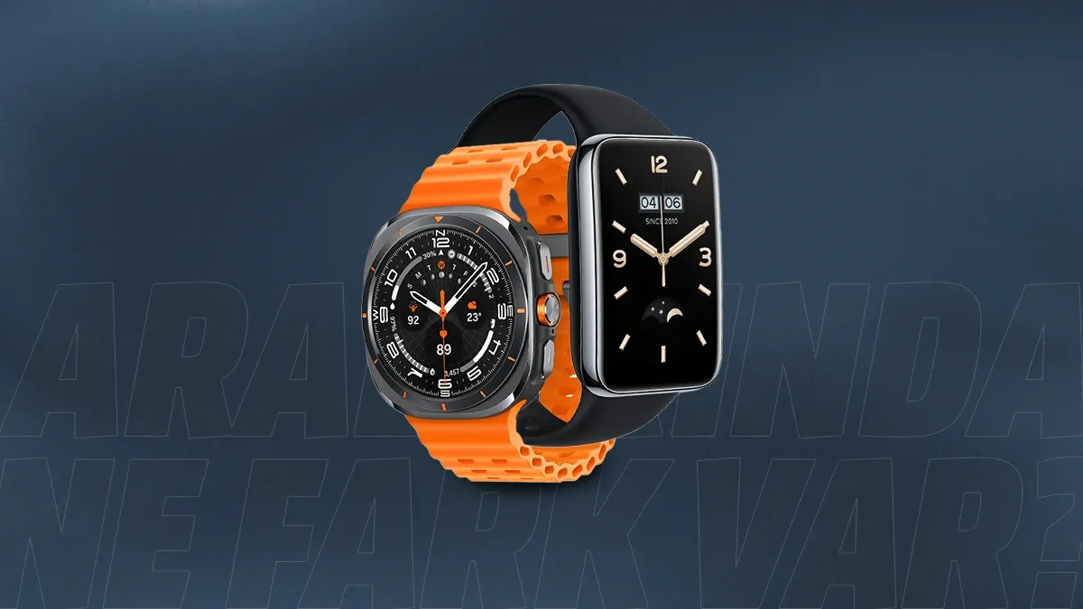 Akıllı saat ile akıllı bileklik arasındaki farklar