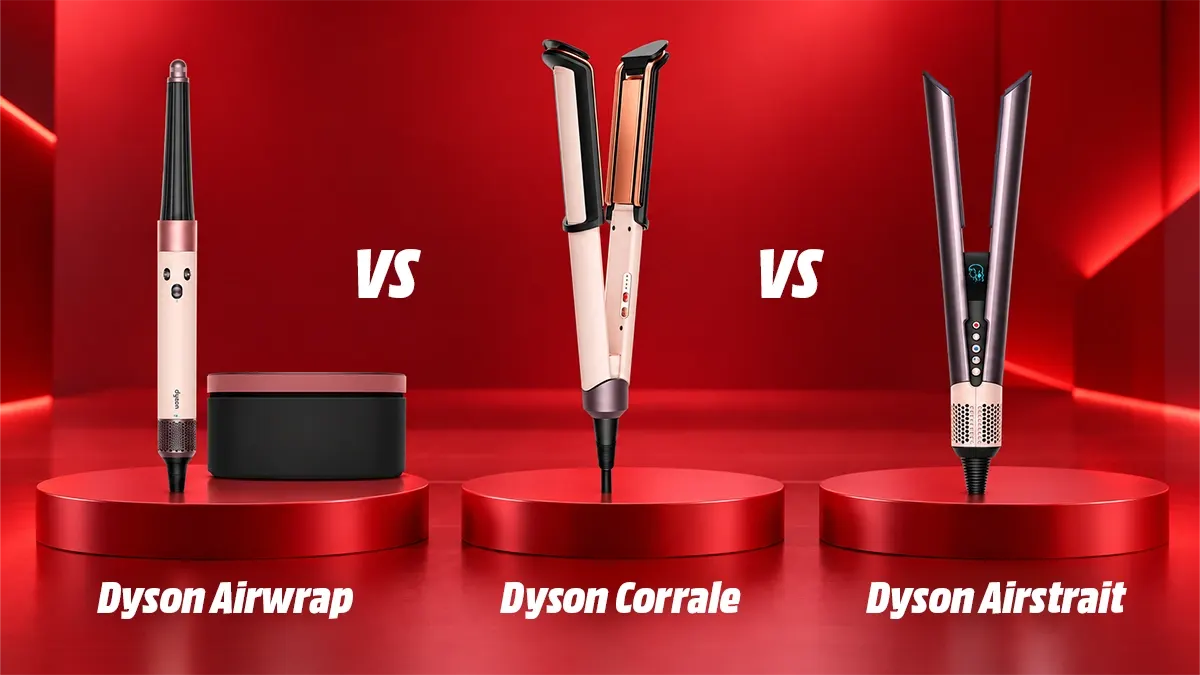 Dyson Airwrap vs Dyson Corrale vs Dyson Airstrait karşılaştırması