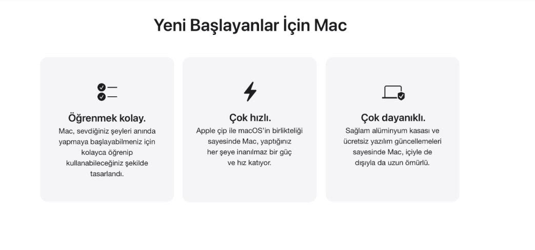 Üç beyaz kutucukta 