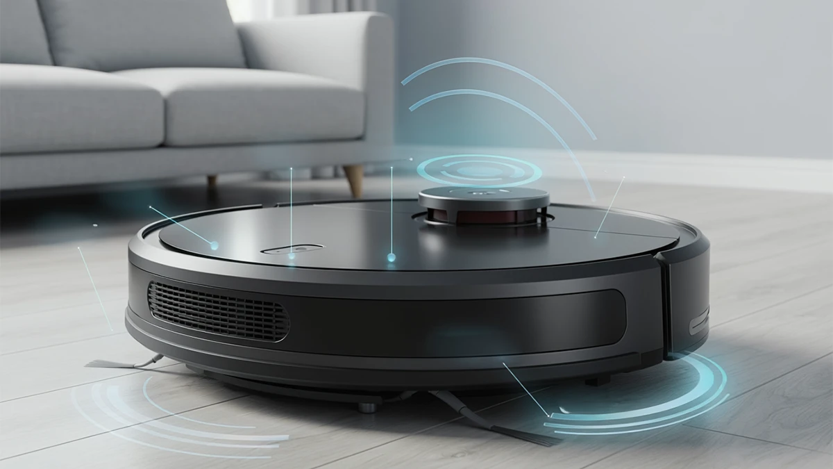 Robot süpürgede navigasyon ve haritalama teknolojileri