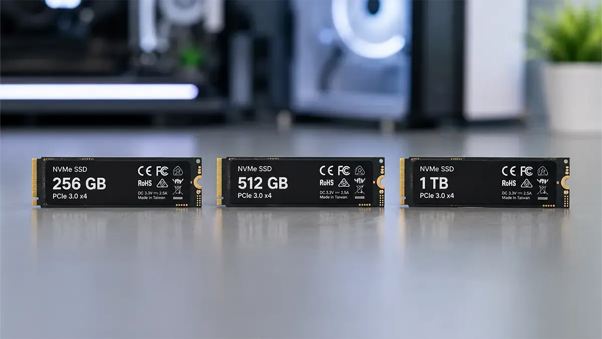 SSD kapasite seçimi
