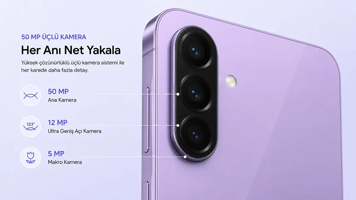 Samsung Galaxy A57 Kamera