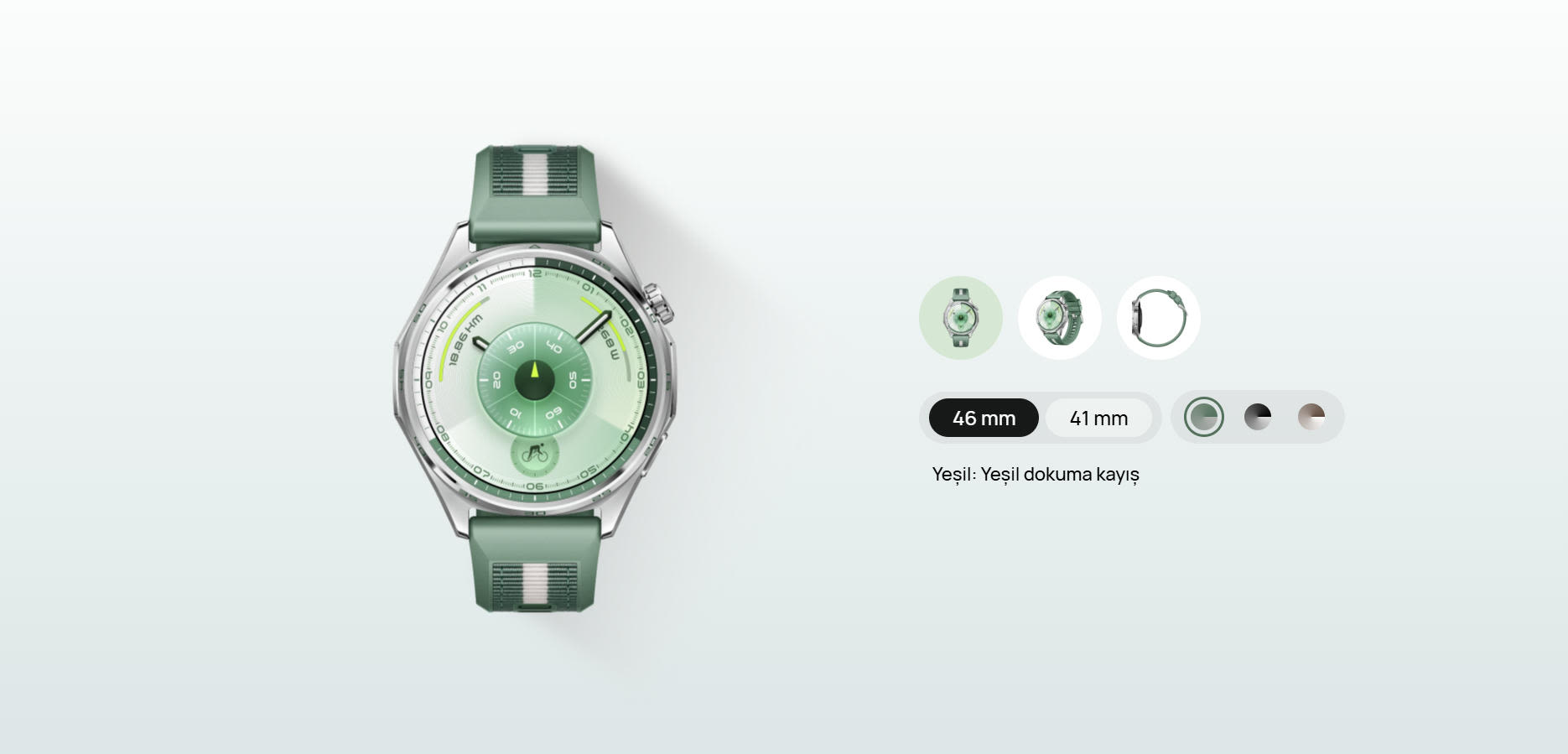 HUAWEI Watch GT6 46 mm Akıllı Saat Gri Fiyat Özellik MediaMarkt