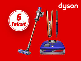 Product image of category Dyson ürünlerinde 6 Taksit!