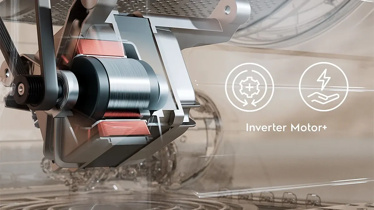 Çamaşır makinesi inverter motor