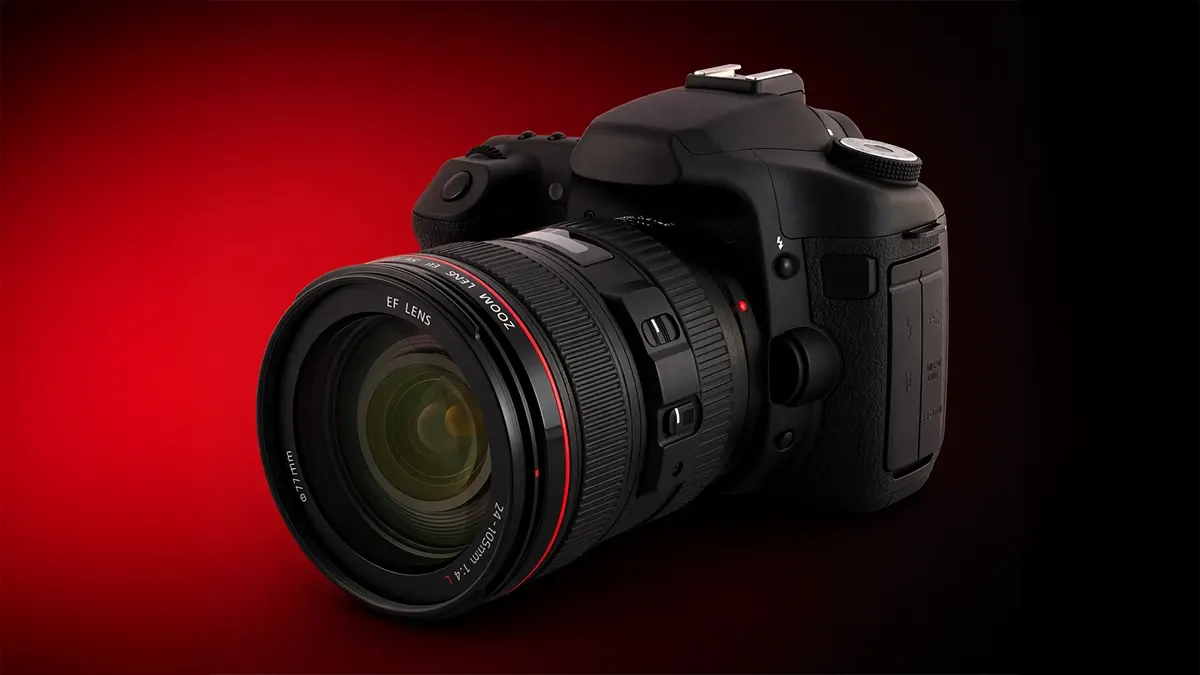 DSLR fotoğraf makinesi