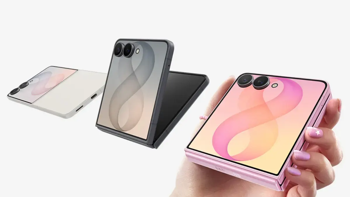 Samsung Galaxy Z Flip8 tasarım