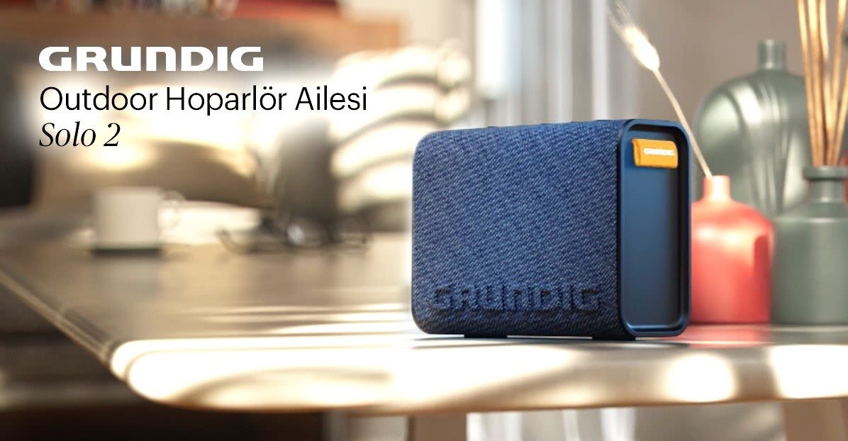 Grundig GBT Club Grass Bluetooth Speaker, 20m Range, Over 20 Hours Playtime