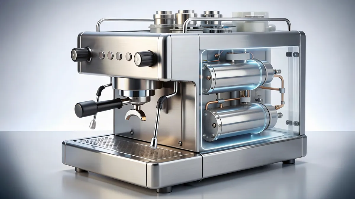 Espresso makinesinde kazan tipi ve sayısı