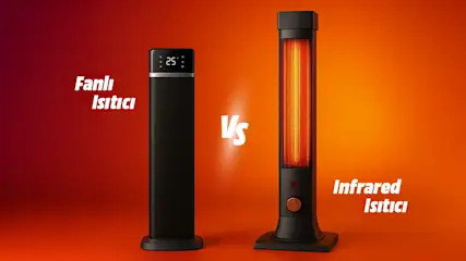 Infrared ısıtıcı fanlı ısıtıcı karşılaştırma