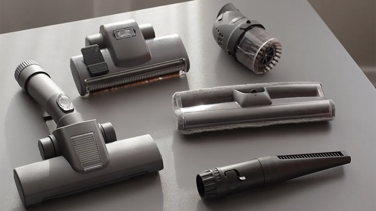 Dikey süpürge süpürme başlıkları