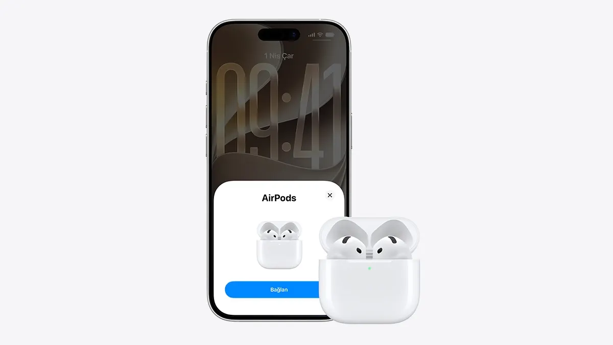 AirPods 5 ve iPhone yan yana