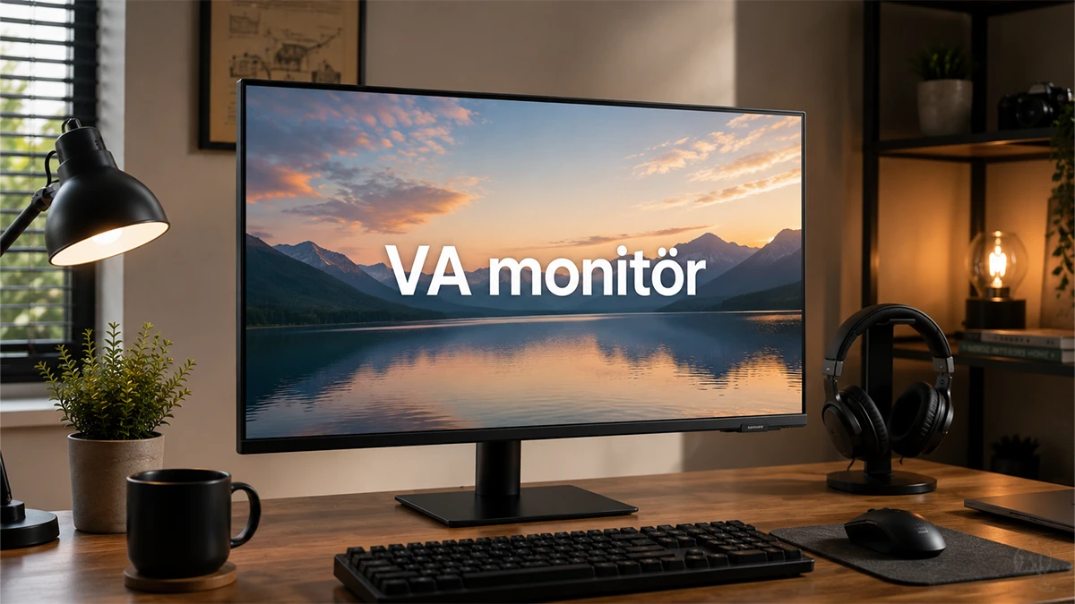 VA panel monitör